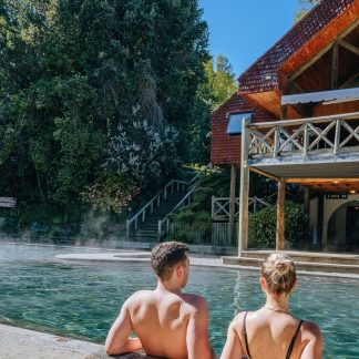 Entrada Termas Huife